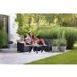   Keter Marie corner set 5 műrattan kerti sarok garnitúra - ötszemélyes