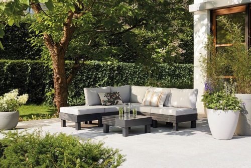 Keter Elements műrattan kerti bútor garnitúra