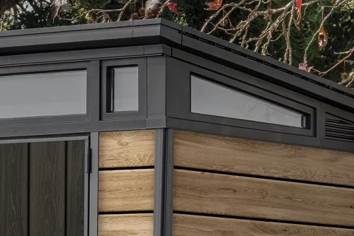 Keter Pent 9x7 műanyag kerti ház, tároló - ASHWOOD
