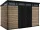 Keter PENT SIGNATURE HORIZONTAL 11×7 kerti fészer – DECOCOAT, 7,39 m², Ashwood
