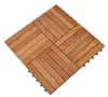 Rojaplast thermowood fa+műanyag padlóburkolat, 6 db/ csomag - barna