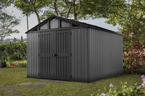 Keter Stronghold  10x11,5 műanyag kerti ház/tároló - szürke