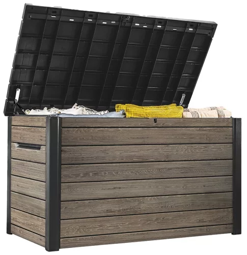 KETER SIGNATURE HORIZONTAL tárolóbox 870 L – Ashwood (kőrisfa hatású)
