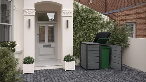 Keter Hide away kültéri műanyag szemetes 240 L