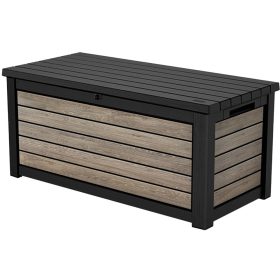  KETER SIGNATURE HORIZONTAL tárolóbox 630 L – Ashwood (kőrisfa hatású)