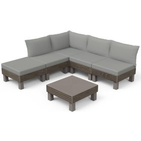 Keter ELEMENTS SIGNATURE Kerti Műanyag Készlet – Walnuts