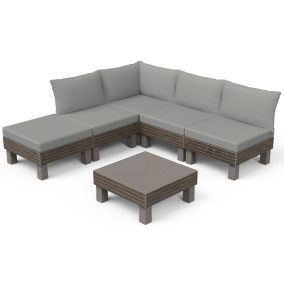 Keter ELEMENTS SIGNATURE Kerti Műanyag Készlet – Walnuts