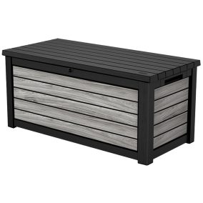   KETER SIGNATURE HORIZONTAL tárolóbox 630 L – Storm Grey (vihar szürke)