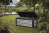 KETER SIGNATURE HORIZONTAL tárolóbox 630 L – Storm Grey (vihar szürke)