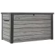 KETER SIGNATURE HORIZONTAL tárolóbox 870 L – Storm Grey (vihar szürke)