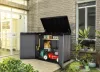 KETER DECO HORIZONTAL STORE IT OUT 1150 L tárolószekrény – Storm Grey (vihar szürke)