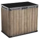  KETER DECO HORIZONTAL STORE IT OUT 1150 L tárolószekrény – ashwood (kőrisfa szín)