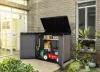  KETER DECO HORIZONTAL STORE IT OUT 1150 L tárolószekrény – ashwood (kőrisfa szín)