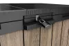  KETER DECO HORIZONTAL STORE IT OUT 1150 L tárolószekrény – ashwood (kőrisfa szín)