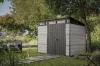 Keter PENT SIGNATURE 9×7 kerti fészer – DECOCOAT, 6,04 m², Storm Grey