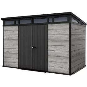   Keter PENT SIGNATURE 11×7 kerti fészer – DECOCOAT, 7,39 m², Storm Grey