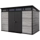Keter PENT SIGNATURE 11×7 kerti fészer – DECOCOAT, 7,39 m², Storm Grey