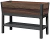 Keter DECO ELEVATED GARDEN BED magaságyás – önöntöző, walnut, 113×47,5×156 cm