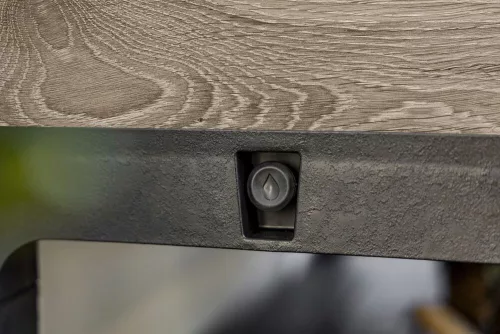 Keter DECO ELEVATED GARDEN BED magaságyás – önöntöző, walnut, 113×47,5×156 cm