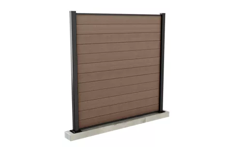 KETER FENCE KIT kerítéspanel barna (3× panel)