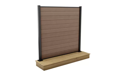 KETER FENCE KIT kerítéspanel barna (3× panel)