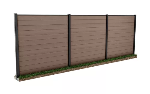 KETER FENCE KIT kerítéspanel barna (3× panel)