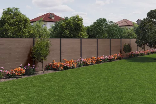 KETER FENCE KIT kerítéspanel barna (3× panel)