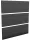KETER FENCE KIT kerítéspanel szürke (3× panel)