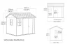 Keter APEX 9x7,5 kerti ház – hamuszürke (ASHWOOD)