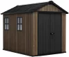 Keter APEX 9x7,5 kerti ház – dióbarna (WALNUT)