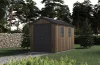 Keter APEX kerti ház 11x7,5 WALNUT (dió szín)
