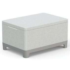   Keter SCANDI BOX kerti asztal tárolóval – Ash Grey / Storm Grey