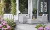 Keter SCANDI FORMA BALCONY kerti bútor szett – 2 fotel + tárolós asztal, Ash grey / Storm grey