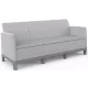 Keter SCANDI FORMA 3 személyes kerti kanapé – Ash grey / Storm grey, műanyag, 182 cm