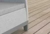 Keter SCANDI FORMA 3 személyes kerti kanapé – Ash grey / Storm grey, műanyag, 182 cm