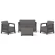 Keter SCANDI LINEA SET kerti bútor garnitúra – Mountain Grey / Grafit