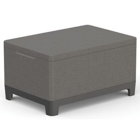   Keter SCANDI BOX kerti asztal tárolóval – Mountain Grey / Grafit