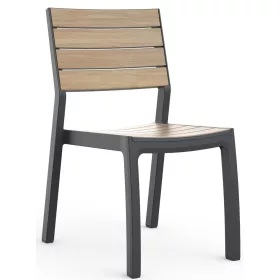 Keter DECO CORALE kerti szék – teak / grafit