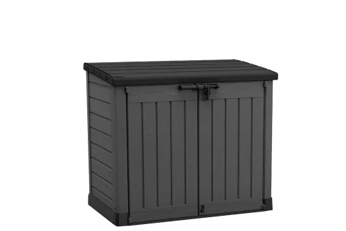 Keter STORE IT OUT MIDI MAX kerti tároló – 1200 L, szemetes tároló, sötétszürke