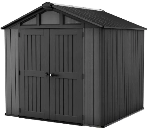 Keter STRONGHOLD 8×8 kerti fészer – EVOTECH, 5,8 m², erősített szerkezet
