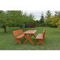   Rojaplast Strong masiv fenyőfából készült kerti asztal, 180 cm 