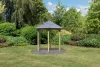 Karibu Lisszabon fa kerti pavilon, 235 cm x 208 cm
