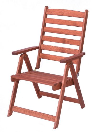 ROJAPLAST Sorrento fenyőfából készült összecsukható kerti szék 