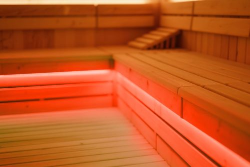 Karibu szauna lámpa, LED, tömlő 200cm hosszabbító, pad alatti lámpa, színes lámpa szett