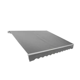   Rojaplast 5×3 m kézi működtetésű napellenző – szürke (P4512)