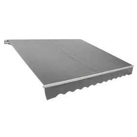   Rojaplast P4512 falra szerelhető napellenző - szürke - 2,95 x 2 m 