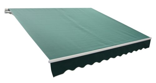 ROJAPLAST P4501 falra szerelhető napellenző - zöld - 2,95 x 2 m 