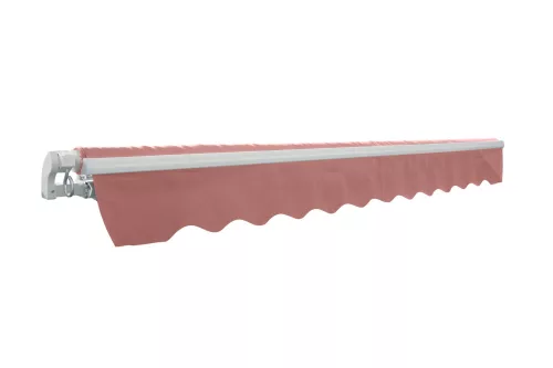 Rojaplast P4514 falra szerelhető napellenző - bordó - 2,95 x 2 m 