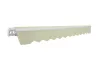 Rojaplast P4510 falra szerelhető napellenző - bézs - 2 x 1,5 m 