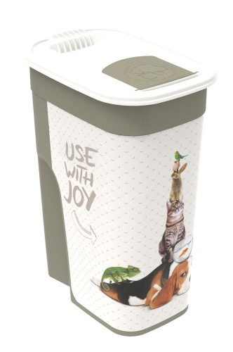 Rotho Flo "use with joy" műanyag táptartó 4.1 L - állatmintás